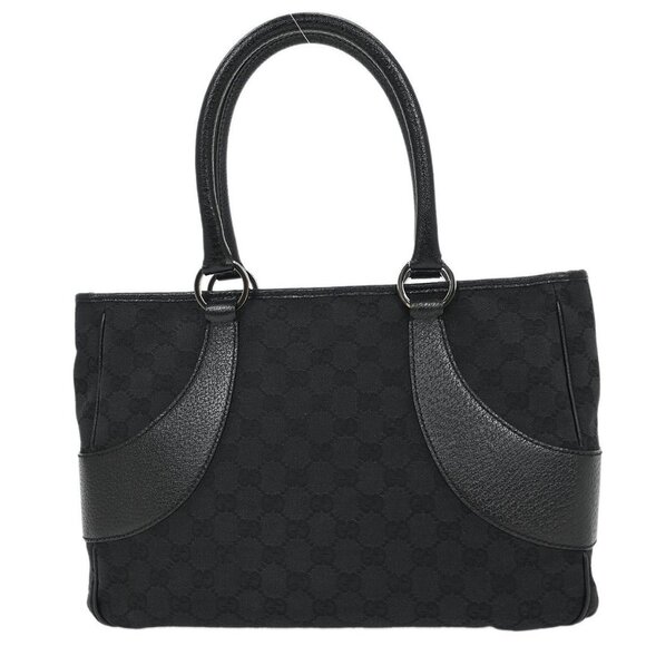 Gucci Black GG Tote Handbag 113011 1669 196132 - Picture 2 of 10